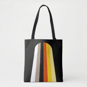 Bolso De Tela Bandera de Orgullo de Cabello Largo