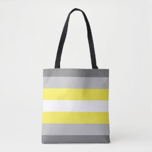 Bolso De Tela Bandera de Orgullo Demigénero