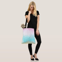 Bolso De Tela Bandera de orgullo Genderflux abstracta boho swirl