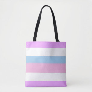 Bolso De Tela Bandera de orgullo intersexual
