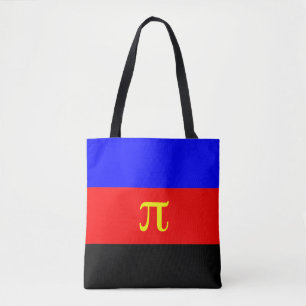 Bolso De Tela Bandera de Orgullo Poliamoroso