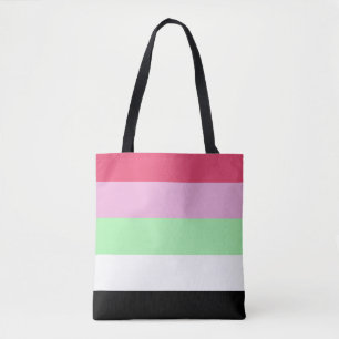 Bolso De Tela Bandera de Orgullo Recipromántico