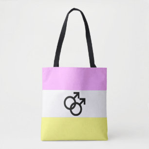 Bolso De Tela Bandera de Orgullo Twink