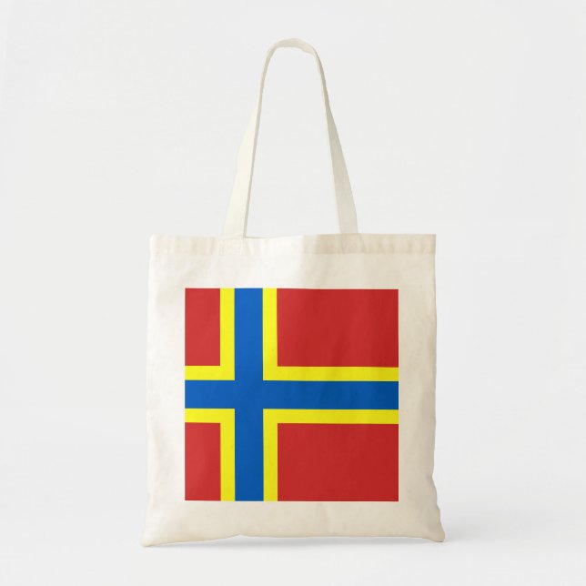 Bolso De Tela Bandera de Orkney Tote Bag (Frente)