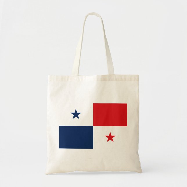 Bolso De Tela Bandera de Panamá (Frente)