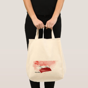Bolso De Tela bandera de Polonia