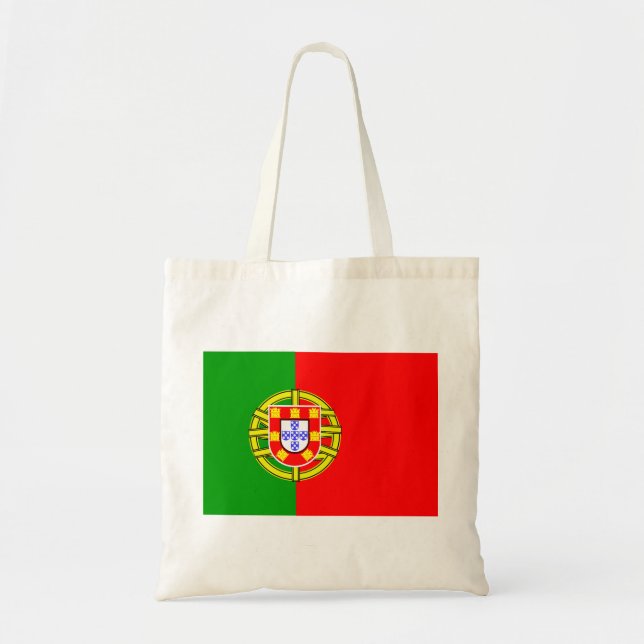 Bolso De Tela Bandera de Portugal (Frente)
