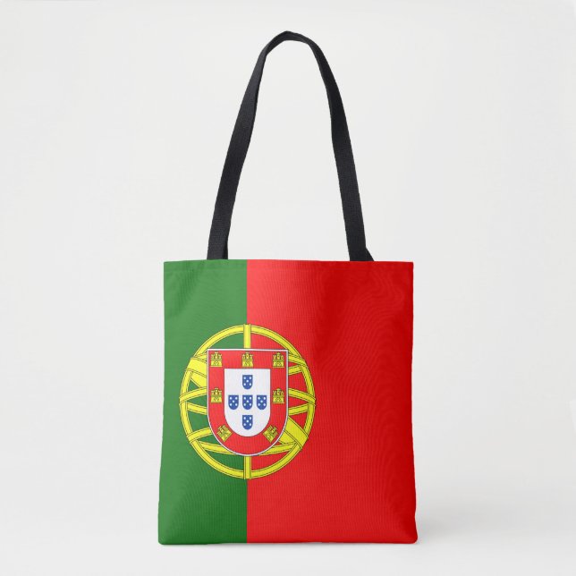 Bolso De Tela Bandera de Portugal (Anverso)