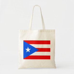 Bolso De Tela Bandera de Puerto Rico