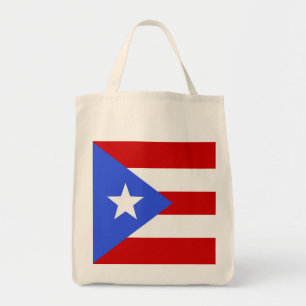 Bolso De Tela Bandera de Puerto Rico