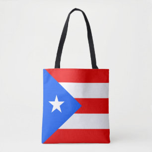Bolso De Tela Bandera de Puerto Rico