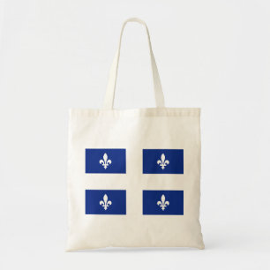 Bolso De Tela Bandera de Quebec