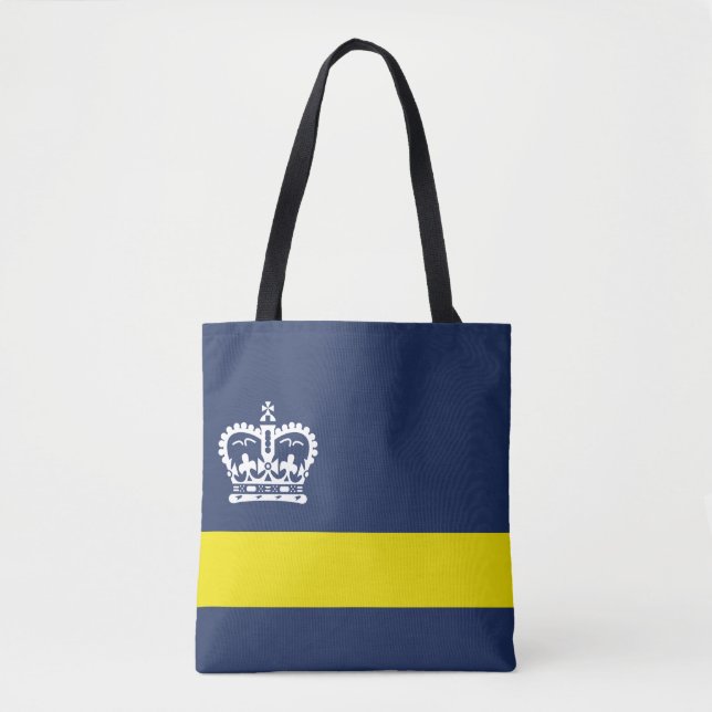 Bolso De Tela Bandera de Regina, Saskatchewan Tote Bag (Anverso)