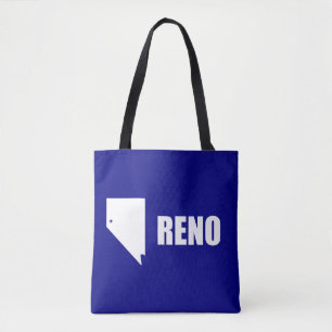 Bolso De Tela Bandera de Reno, Nevada Tote Bag