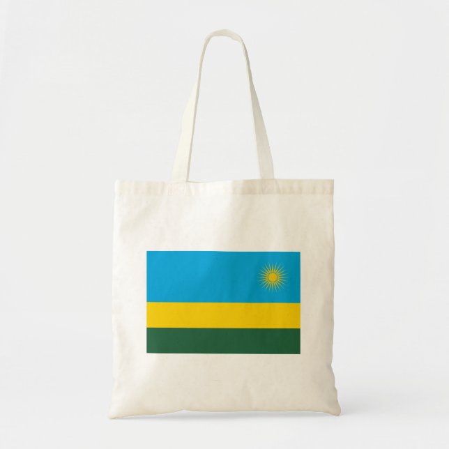 Bolso De Tela Bandera de Ruanda (Frente)