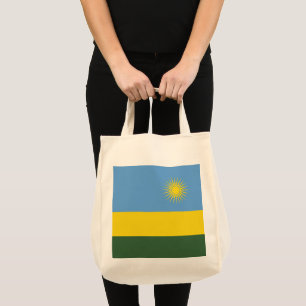 Bolso De Tela Bandera de Ruanda