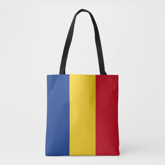 Bolso De Tela Bandera de Rumania (Anverso)