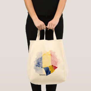 Bolso De Tela bandera de Rumania