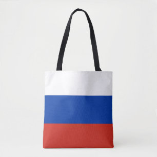 Bolso De Tela Bandera de Rusia