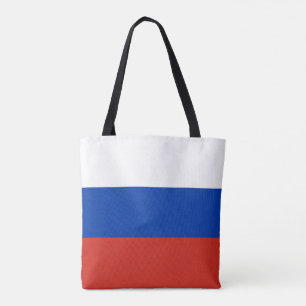 Bolso De Tela Bandera de Rusia
