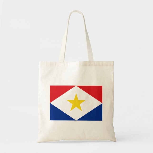 Bolso De Tela Bandera de Saba (Frente)