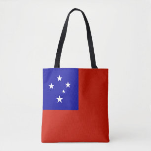 Bolso De Tela Bandera de Samoa