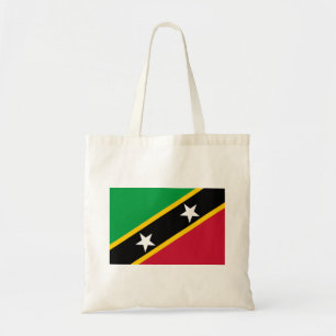 Bolso De Tela Bandera de San Cristóbal y Nieves