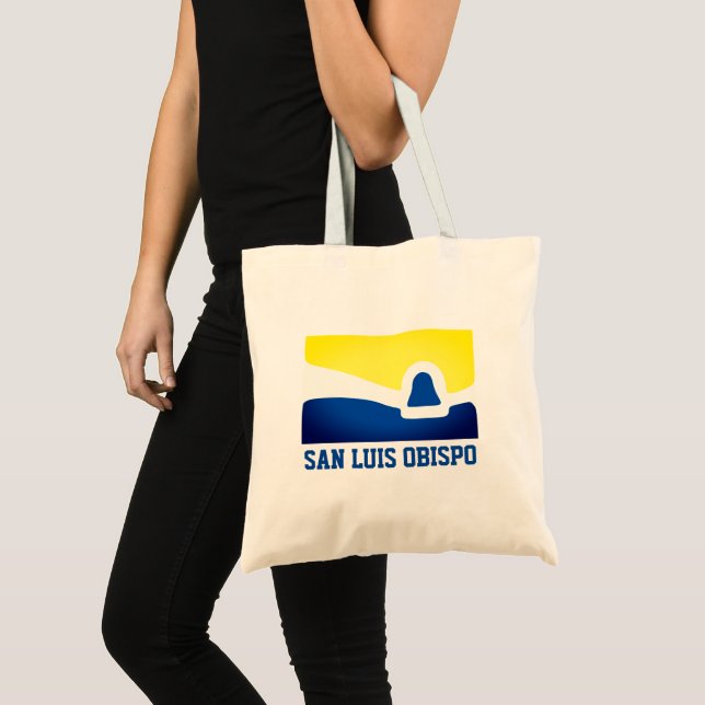Bolso De Tela Bandera de San Luis Obispo, California (Anverso (producto))