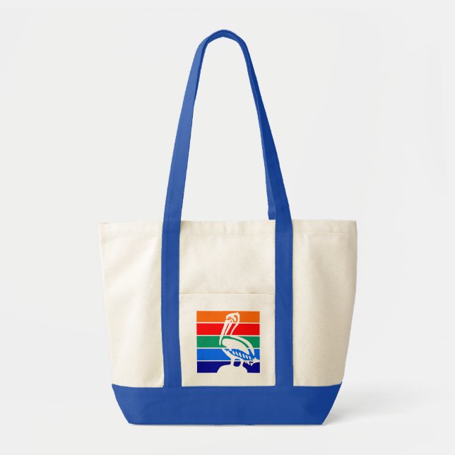 Bolso De Tela Bandera de San Petersburgo, Florida (Frente)