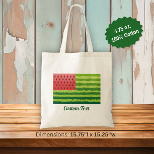 Bolso De Tela Bandera de sandía
