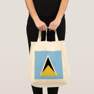 Bolso De Tela Bandera de Santa Lucía