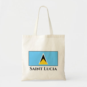 Bolso De Tela Bandera de Santa Lucía