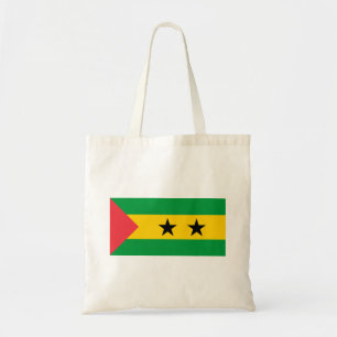 Bolso De Tela Bandera de Santo Tomé y Príncipe