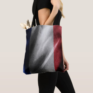 Bolso De Tela Bandera de seda de Francia