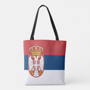 Bolso De Tela Bandera de Serbia