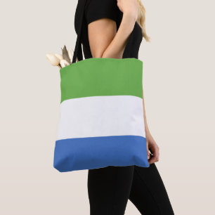 Bolso De Tela Bandera de Sierra Leona