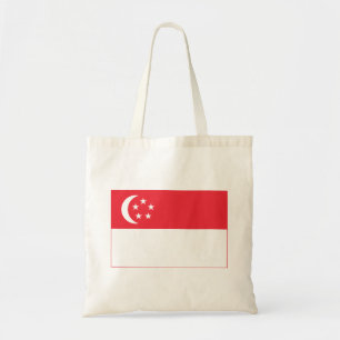 Bolso De Tela Bandera de Singapur