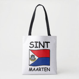 Bolso De Tela bandera de Sint Maarten