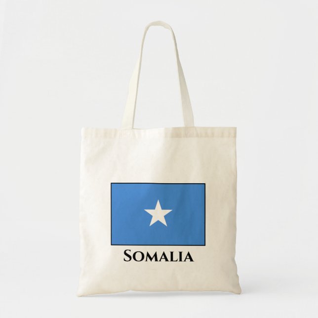 Bolso De Tela Bandera de Somalia (somalí) (Frente)