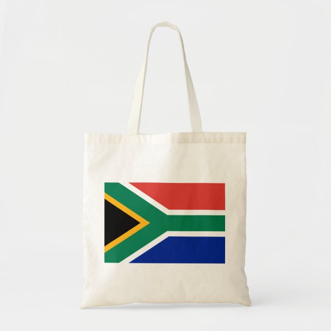 Bolso De Tela Bandera de Sudáfrica (Frente)