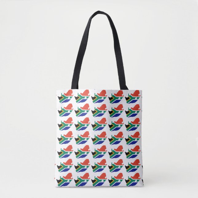 BOLSO DE TELA BANDERA DE SUDÁFRICA (Anverso)