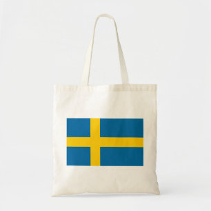 Bolso De Tela Bandera de Suecia