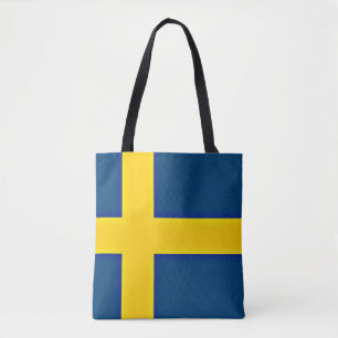 Bolso De Tela Bandera de Suecia