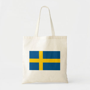 Bolso De Tela Bandera de Suecia