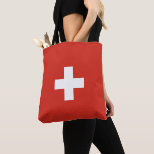 Bolso De Tela Bandera de Suiza