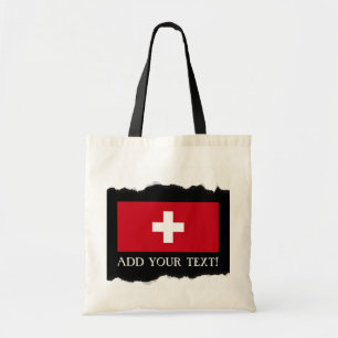 Bolso De Tela Bandera de Suiza