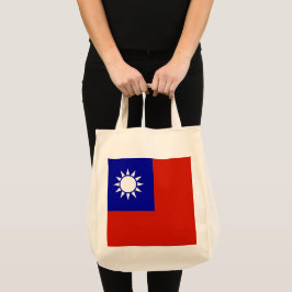 Bolso De Tela Bandera de Taiwán