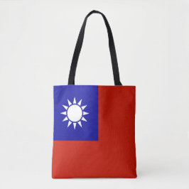 Bolso De Tela Bandera de Taiwán