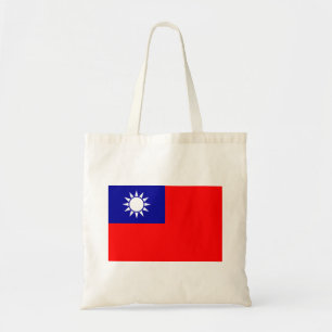 Bolso De Tela Bandera de Taiwán