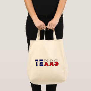 Bolso De Tela Bandera de Texas